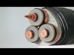 Cabo de fio de cobre blindado com bainha de baixa emissão de fumo e sem halogéneo, resistente ao fogo HPLE PE PVC 3*70mm